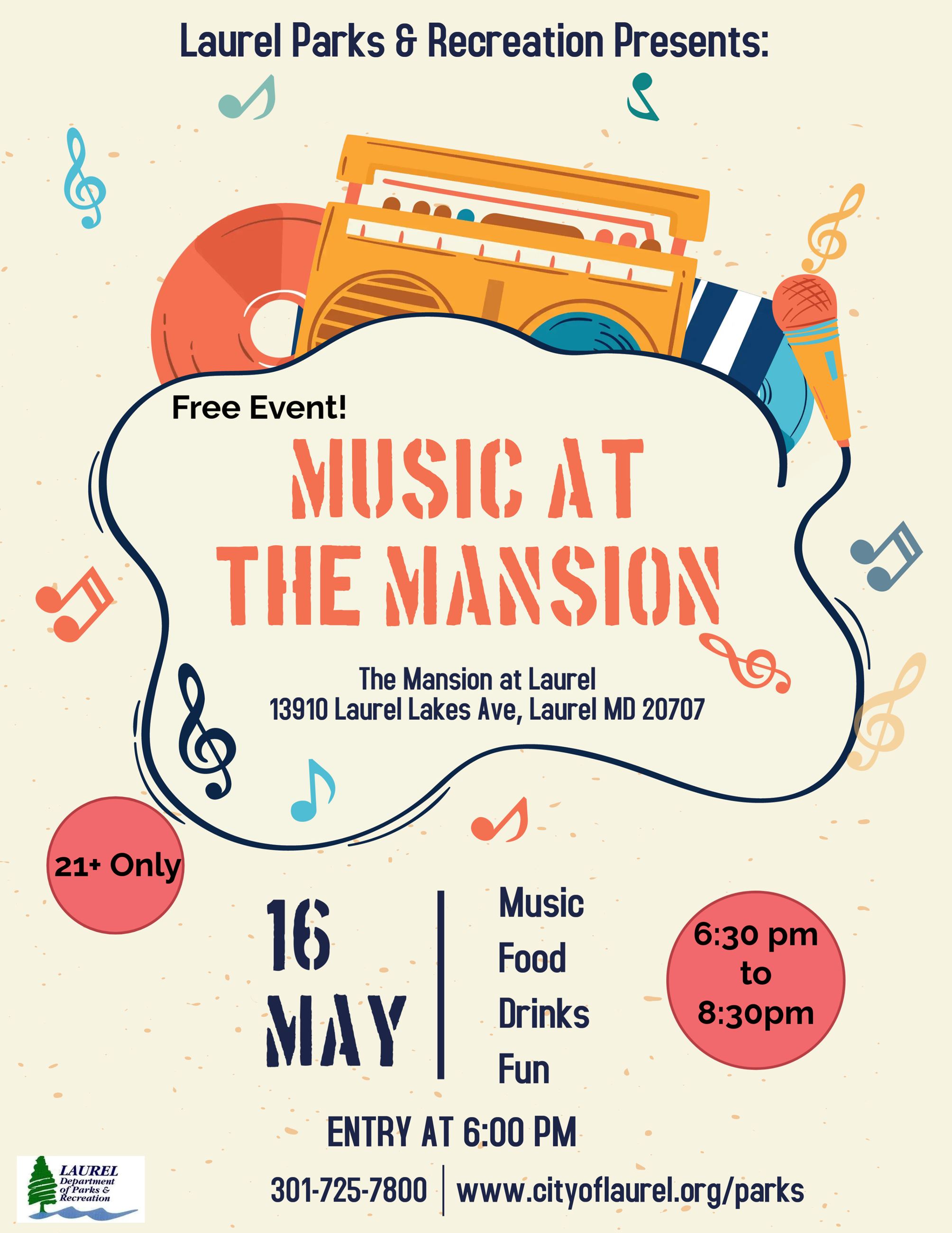 Music at the Mansion May 2025