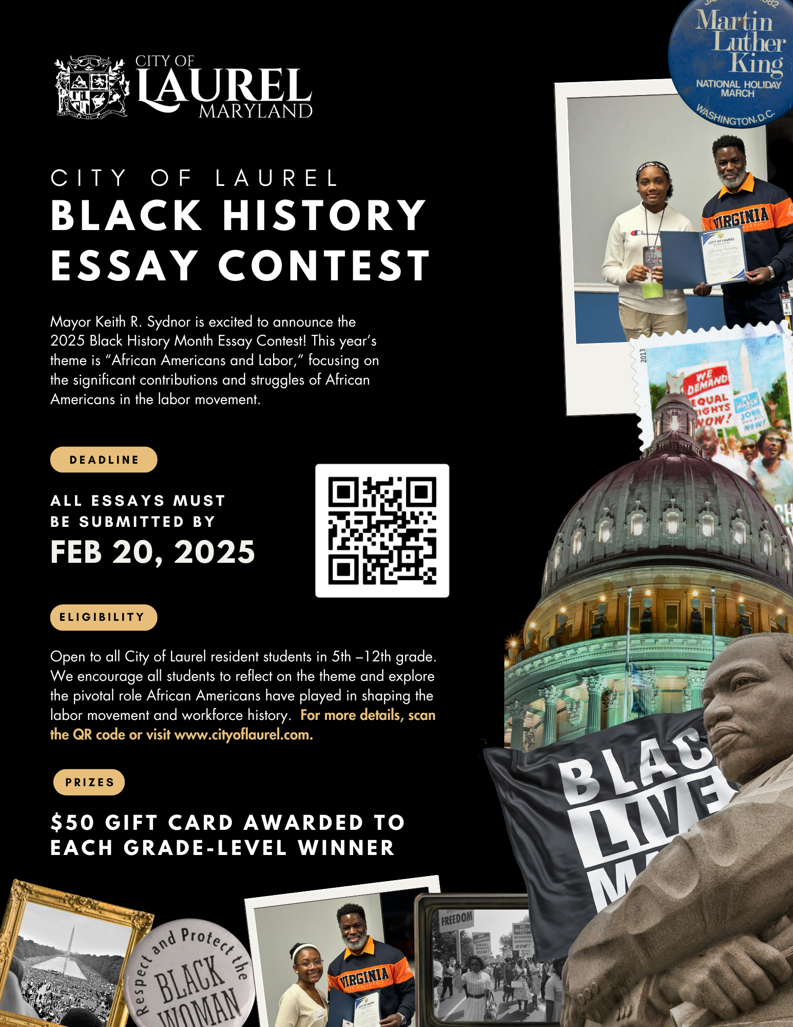 City of Laurel Black History Essay Contest_print