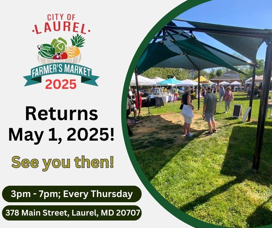 Laurel Farmer's Market Graphic